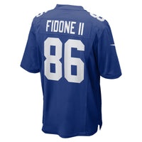 New York Giants Thomas Fidone II Royal jersey – view 4