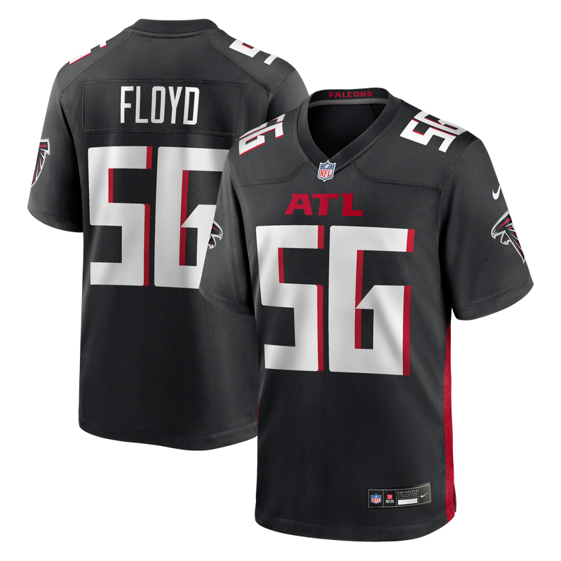 Atlanta Falcons Leonard Floyd Black jersey – view 1