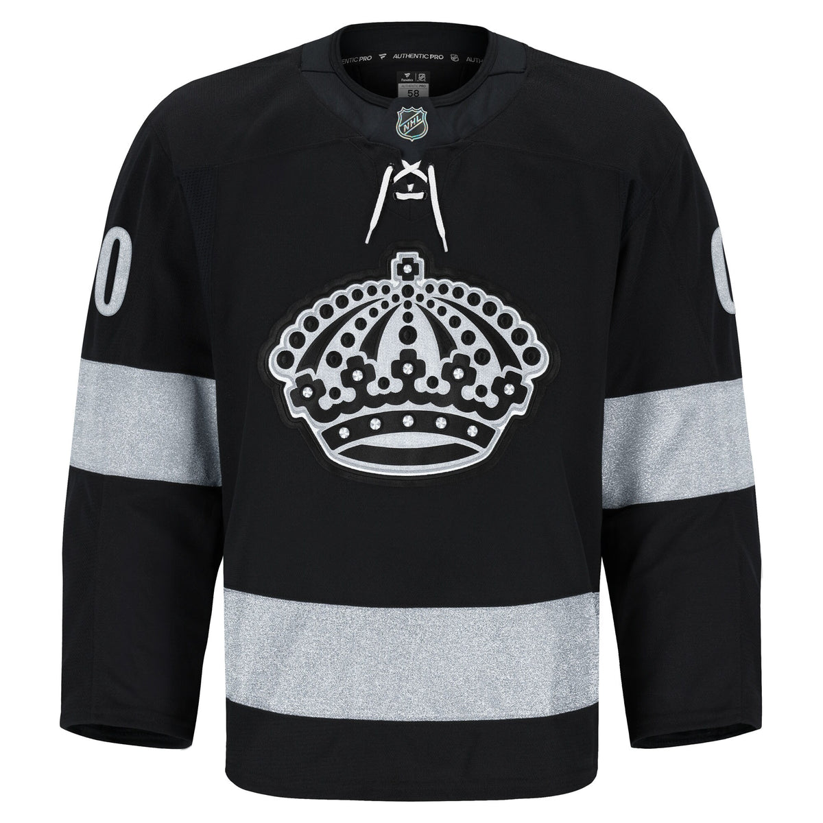 Los Angeles Kings Fanatics Black Alternate Authentic Pro Custom Jersey