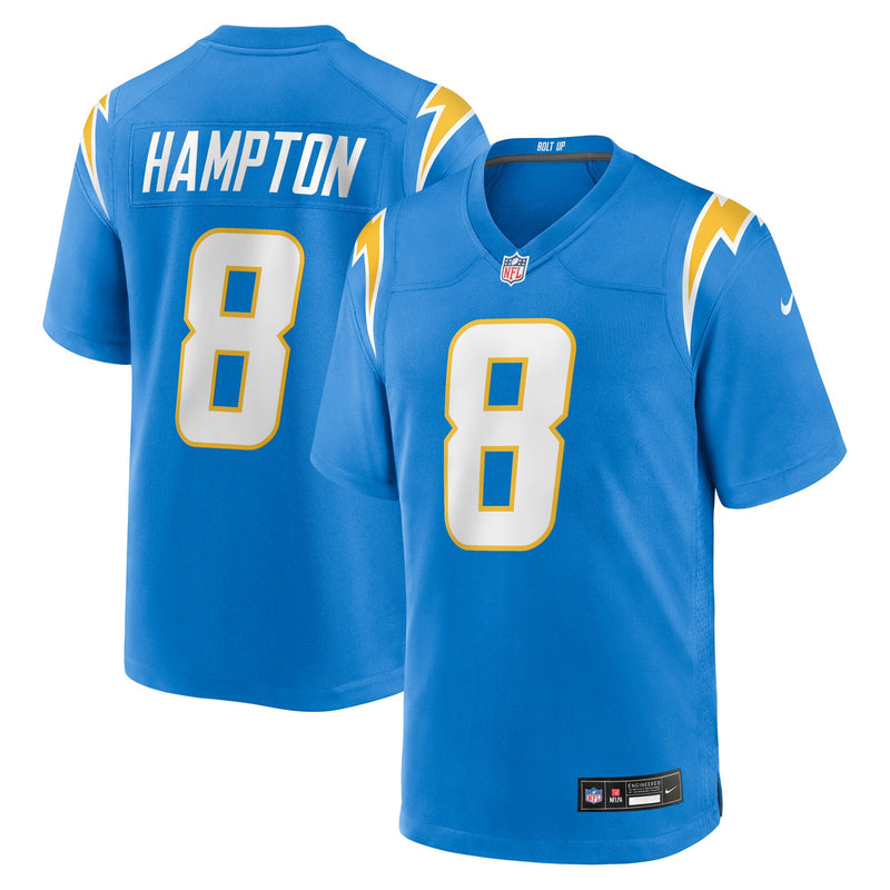 Los Angeles Chargers Omarion Hampton jersey – view 1