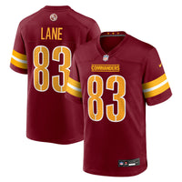 Washington Commanders Jaylin Lane Burgundy jersey – view 2