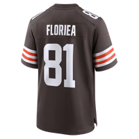 Cleveland Browns Luke Floriea Brown jersey – view 4