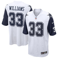 Dallas Cowboys Javonte Williams White jersey – view 1