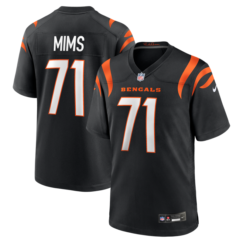 Cincinnati Bengals Amarius Mims Black jersey – view 1