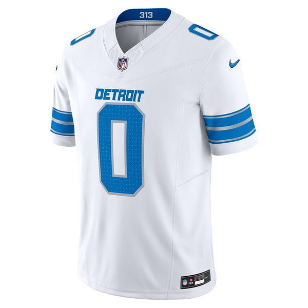 Detroit Lions Jahmyr Gibbs Nike White Vapor F.U.S.E. Limited Jersey