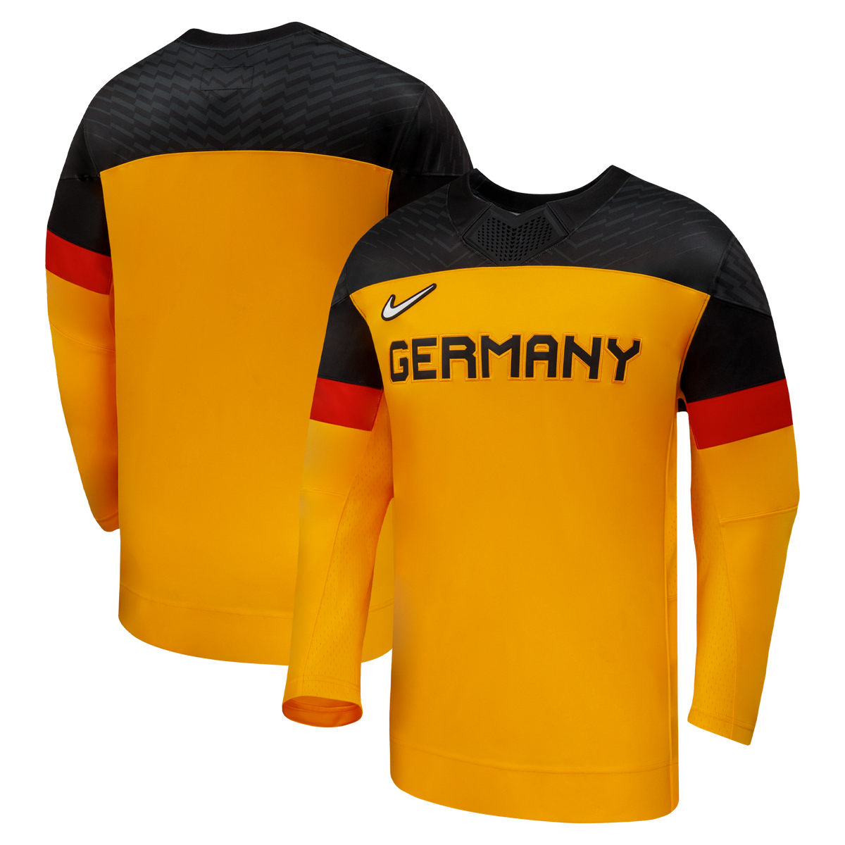 Germany Hockey Nike Gold 2026 Away Replica Jersey