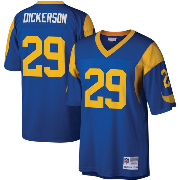 Los Angeles Rams Eric Dickerson Mitchell & Ness Royal Legacy Replica Jersey