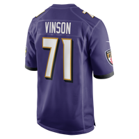 Baltimore Ravens Carson Vinson Purple jersey – view 3