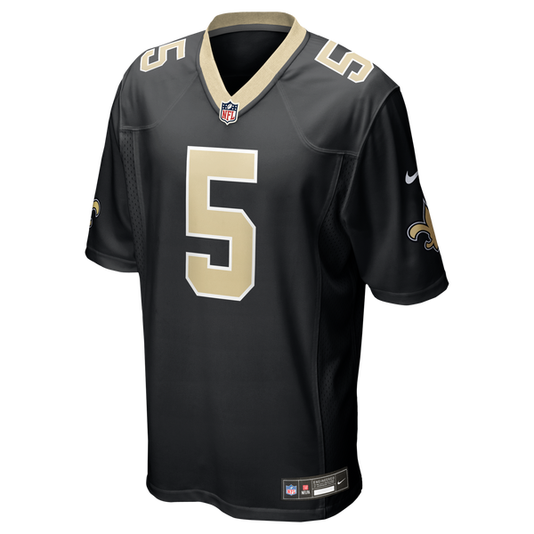 New Orleans Saints Kendre Miller Nike Black Team Game Jersey
