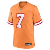 Tampa Bay Buccaneers Bucky Irving Orange jersey – view 3