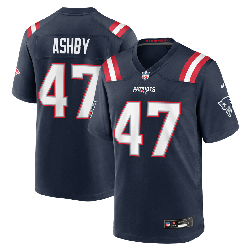 New England Patriots Julian Ashby Navy jersey – view 1