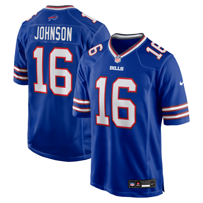 Buffalo Bills Xavier Johnson Royal jersey – view 1