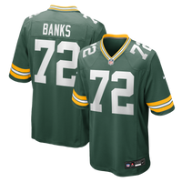 Green Bay Packers Brant Banks Green jersey – view 1
