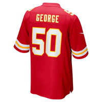 Kansas City Chiefs Brandon George Red jersey – view 3