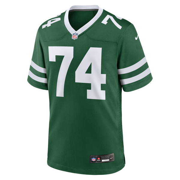 New York Jets Olu Fashanu Nike Gotham Green Player Game Jersey