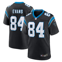 Carolina Panthers Mitchell Evans Black jersey – view 2