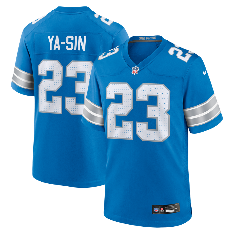 Detroit Lions Rock Ya-Sin Blue jersey – view 1