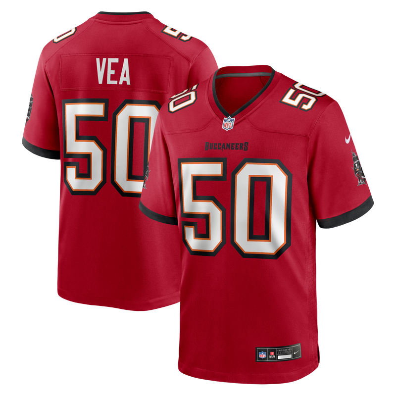 Tampa Bay Buccaneers Vita Vea Red jersey – view 1