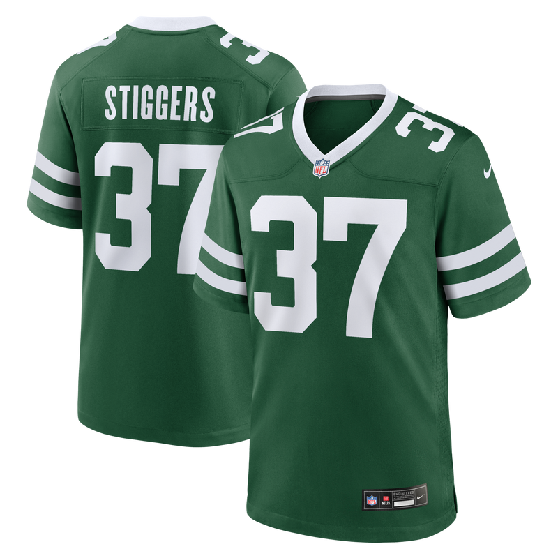 New York Jets Qwan'tez Stiggers Green jersey – view 1