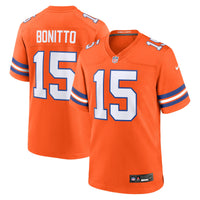 Denver Broncos Nik Bonitto Orange jersey – view 2