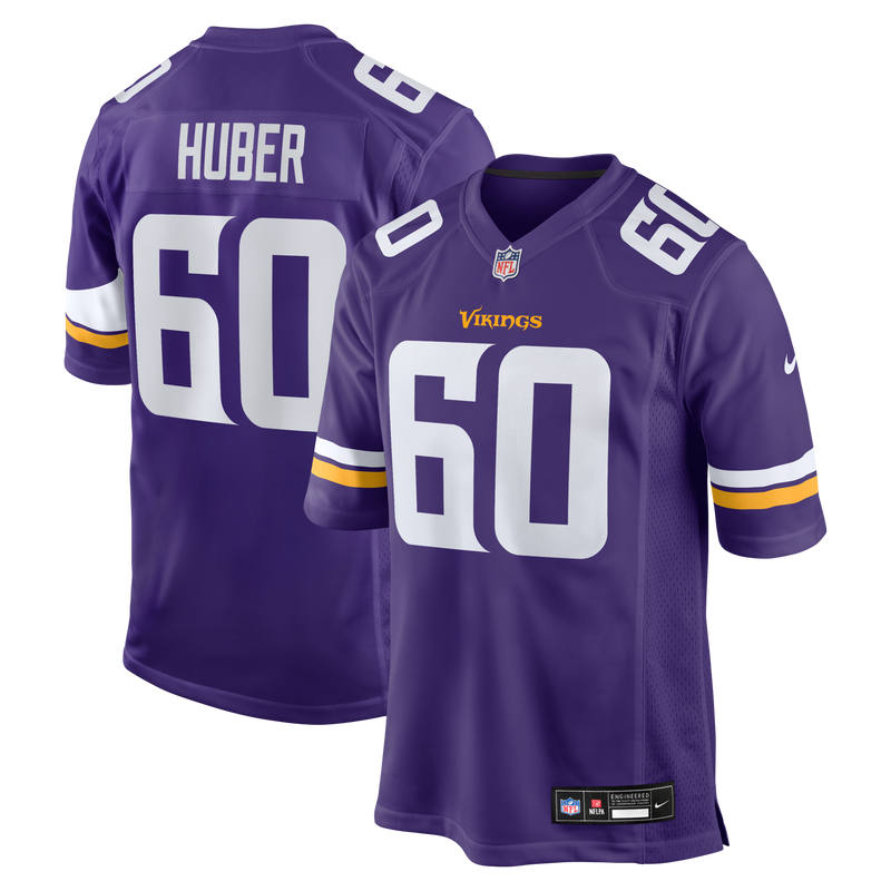 Minnesota Vikings Joe Huber Purple jersey – view 1