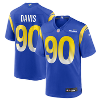 Los Angeles Rams Tyler Davis Royal jersey – view 1