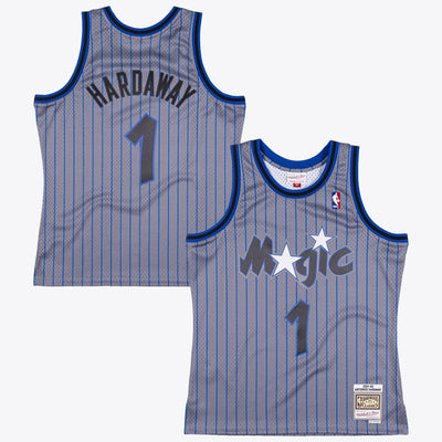 Orlando Magic Mitchell & Ness Penny Hardaway 1994 Reload Swingman Authentic Jersey Magic - Grey