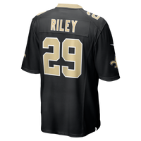 New Orleans Saints Quincy Riley Black jersey – view 3