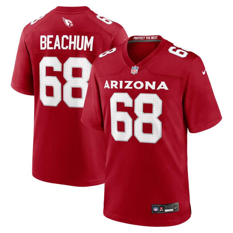 Arizona Cardinals Kelvin Beachum Cardinal jersey – view 1
