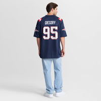 New England Patriots Eric Gregory Nike Navy Team Game Jersey