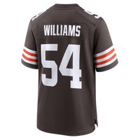 Cleveland Browns Sam Williams Nike Brown Team Game Jersey