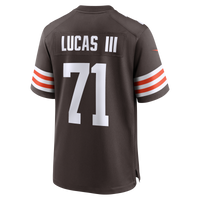 Cleveland Browns Cornelius Lucas Brown jersey – view 3