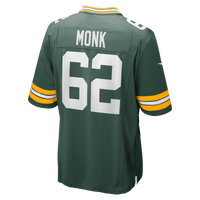 Green Bay Packers Jacob Monk Green jersey – view 3
