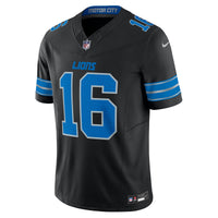 Detroit Lions Jared Goff Black jersey – view 3