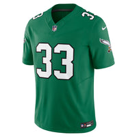 Philadelphia Eagles Cooper DeJean Kelly Green jersey – view 3