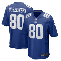 New York Giants Gunner Olszewski Royal jersey – view 2