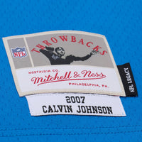 Detroit Lions Calvin Johnson Blue jersey – view 7
