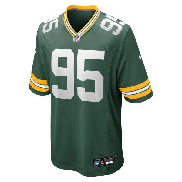 Green Bay Packers Devonte Wyatt Nike Green Player Game Jersey