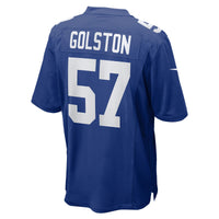 New York Giants Chauncey Golston Royal jersey – view 4