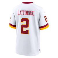 Washington Commanders Marshon Lattimore White jersey – view 4