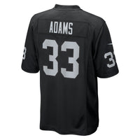 Las Vegas Raiders Jamal Adams Black jersey – view 3