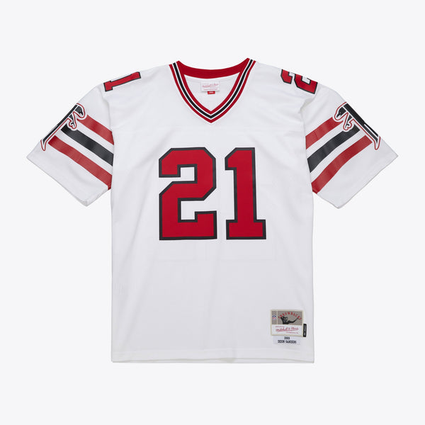 Atlanta Falcons Deion Sanders Mitchell & Ness White 1989 Legacy Replica Jersey