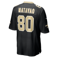 New Orleans Saints Moliki Matavao Black jersey – view 3