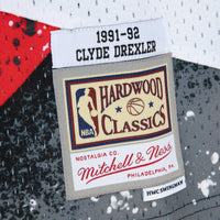 Portland Trail Blazers Mitchell & Ness Clyde Drexler 1991 Hyper Hoops Swingman Jersey - Black