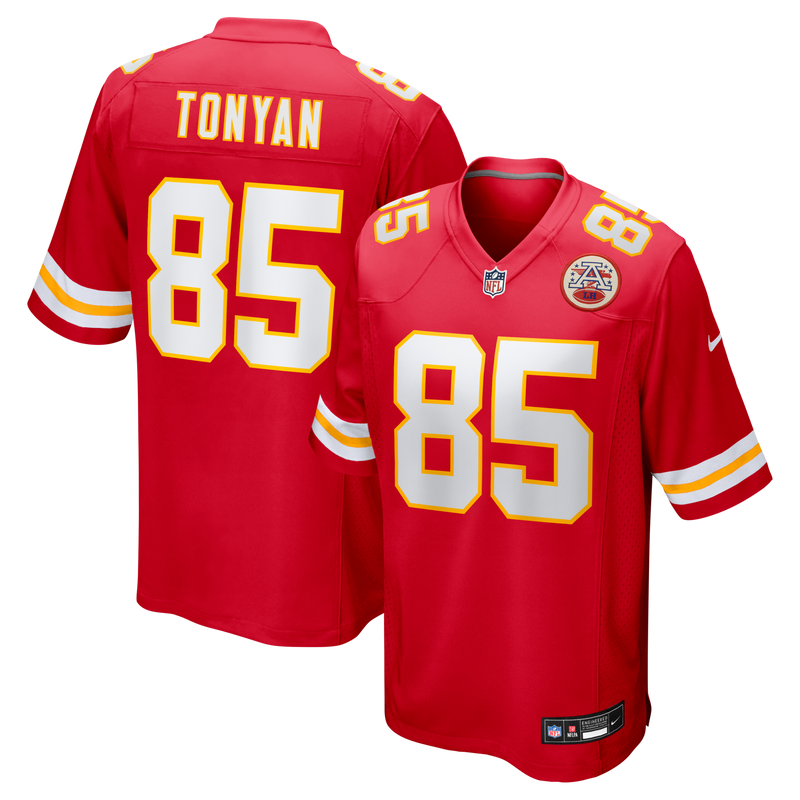 Kansas City Chiefs Robert Tonyan Red jersey – view 1