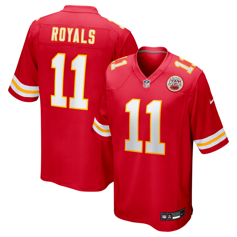 Kansas City Chiefs Jalen Royals Red jersey – view 1