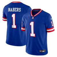 New York Giants Malik Nabers Royal jersey – view 2