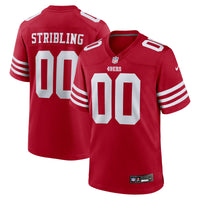 San Francisco 49ers De'Zhaun Stribling Scarlet jersey – view 1