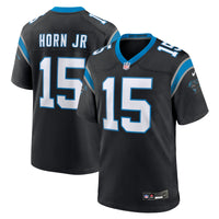 Carolina Panthers Jimmy Horn Jr Black jersey – view 2