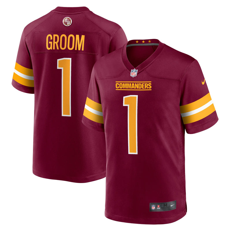 Washington Commanders Burgundy jersey – view 1